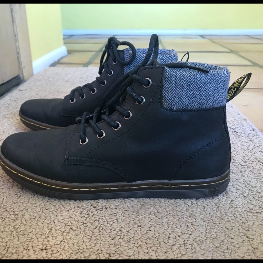 Authentic black Dr. Marten booties. Size 7.5
